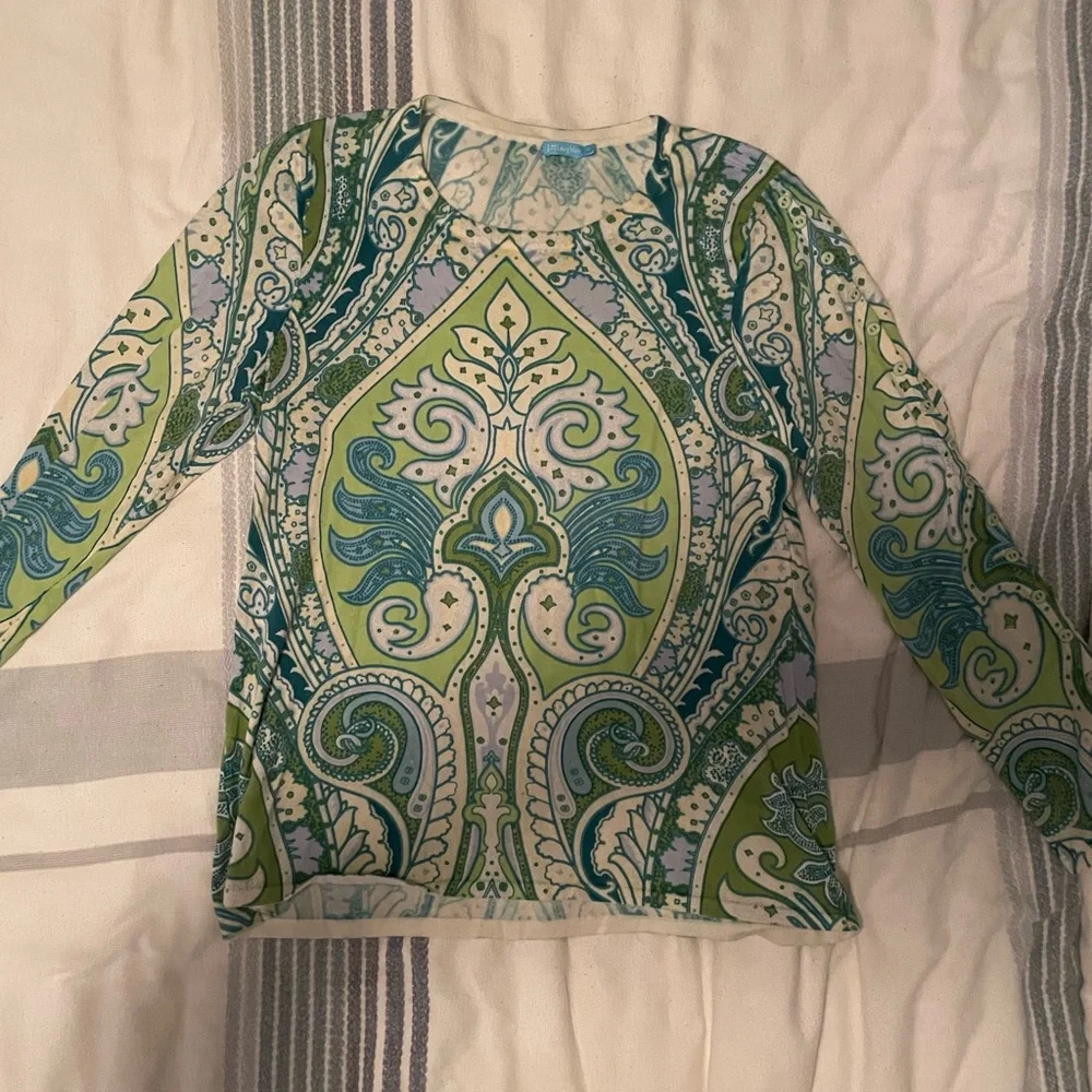 J. McLaughlin long sleeve shirt - Picture 2 of 5